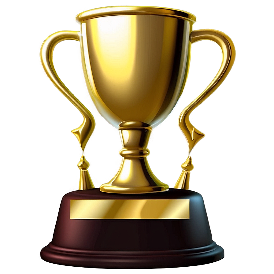 Achievement Cartoon Trophy Png Fku74