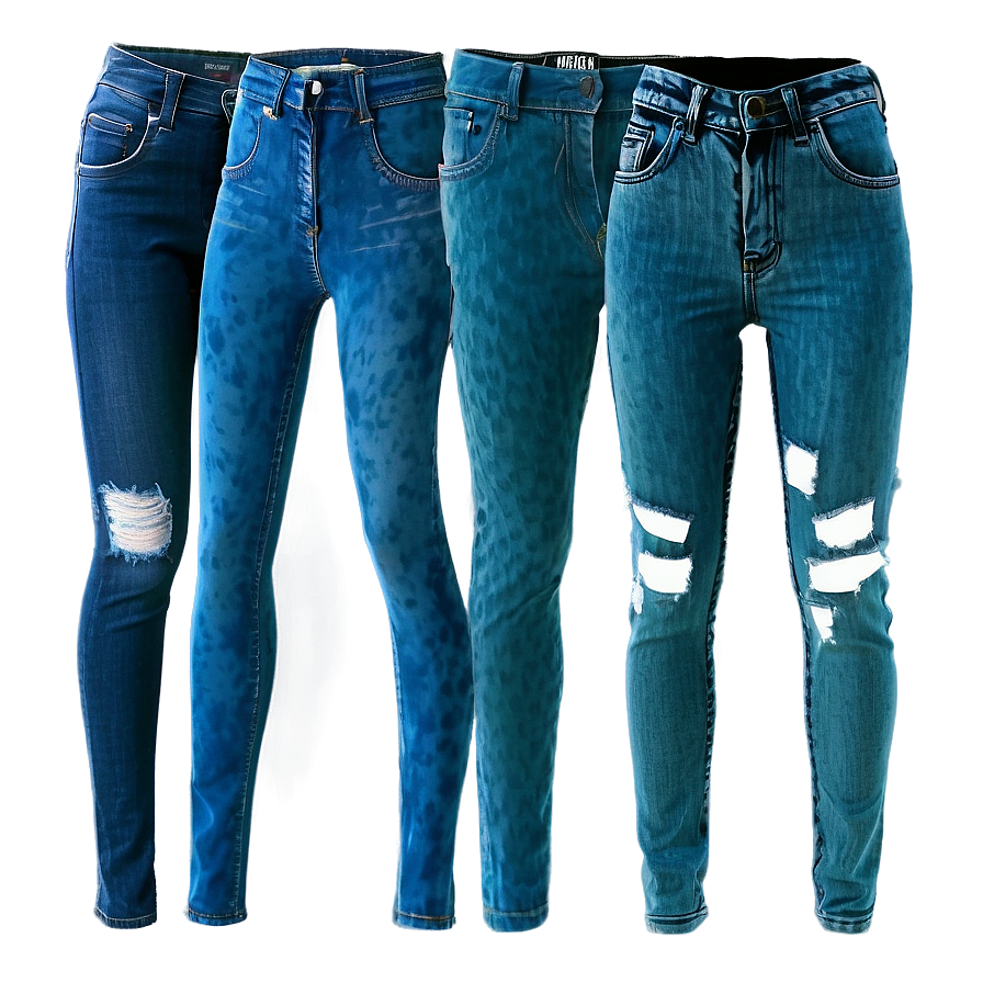 Acid Wash Skinny Jeans Png 24