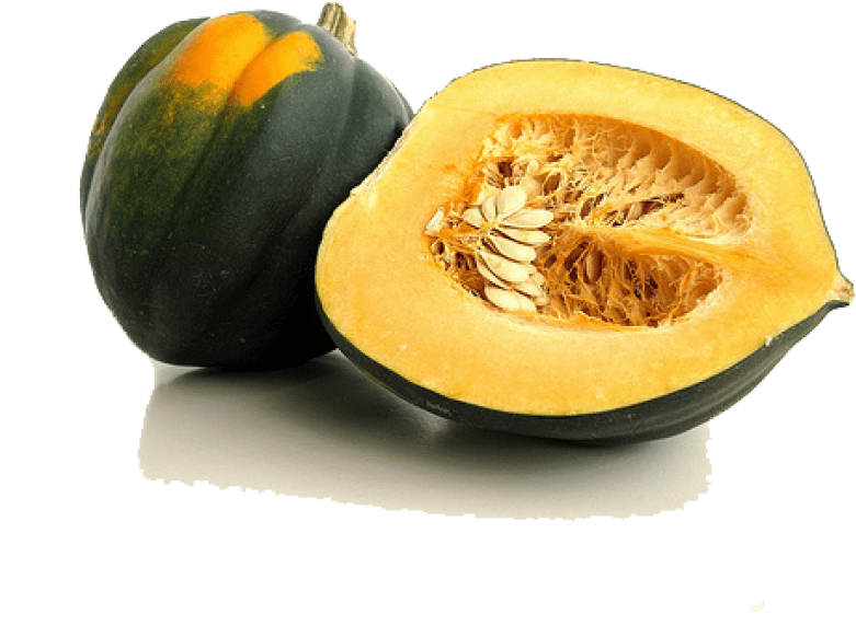 Acorn Squash Halvedand Whole