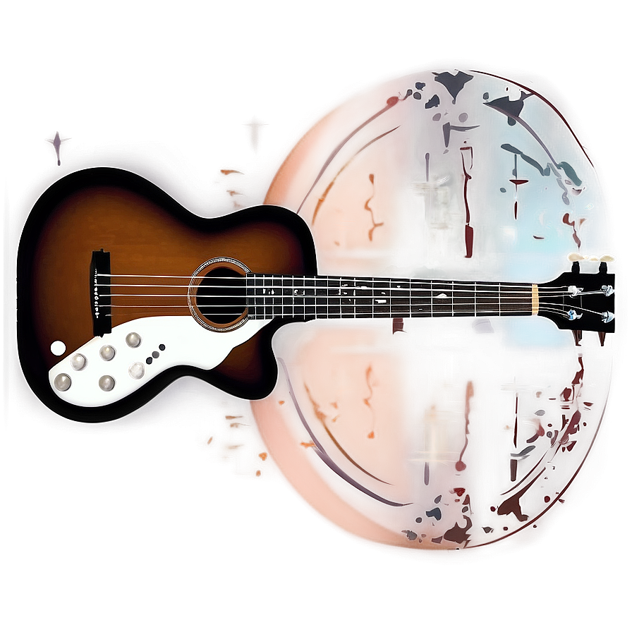 Acoustic Bass Guitar Png 26