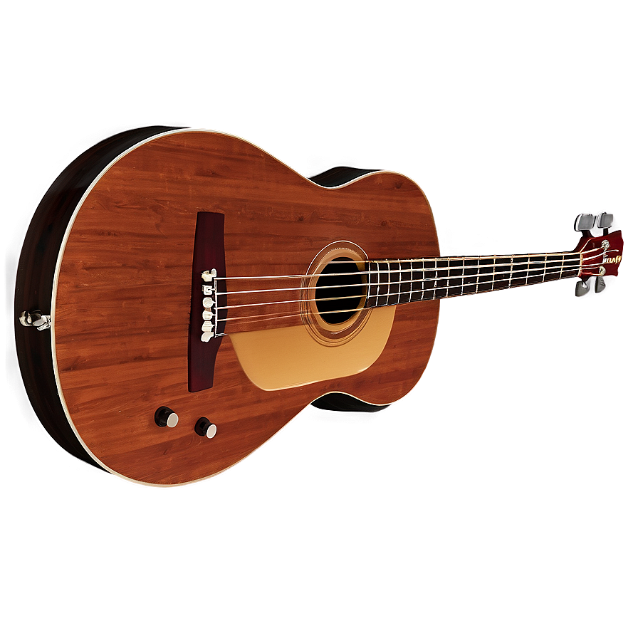 Acoustic Bass Guitar Png Rpl