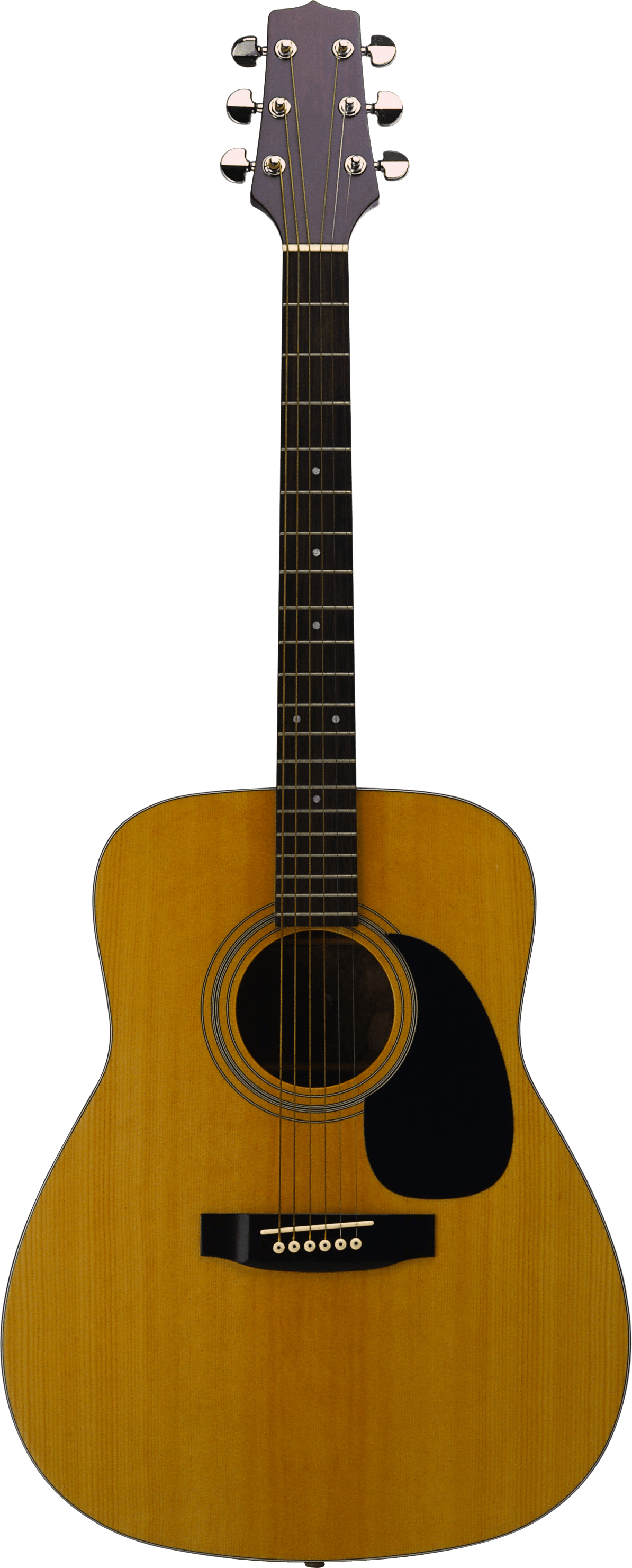 Acoustic Guitar Black Background