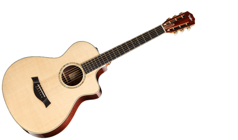 Acoustic Guitar Black Background