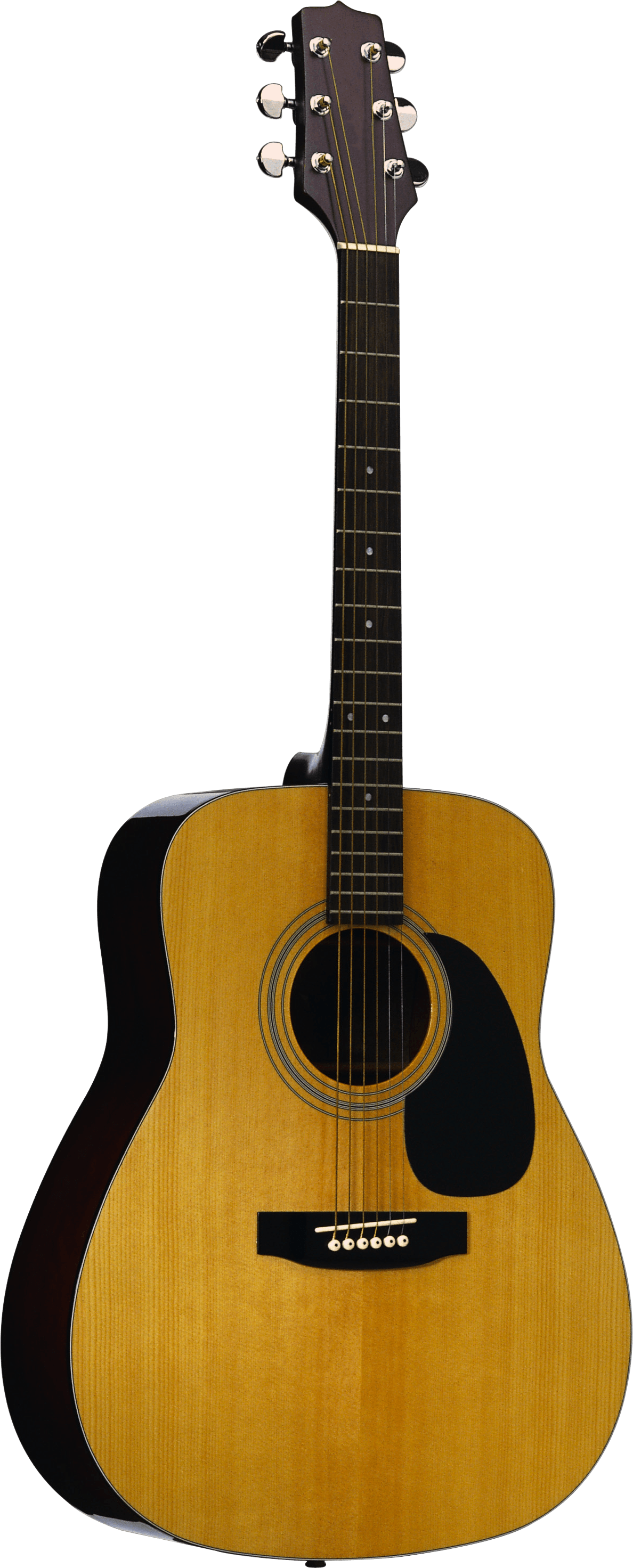 Acoustic Guitar Black Background