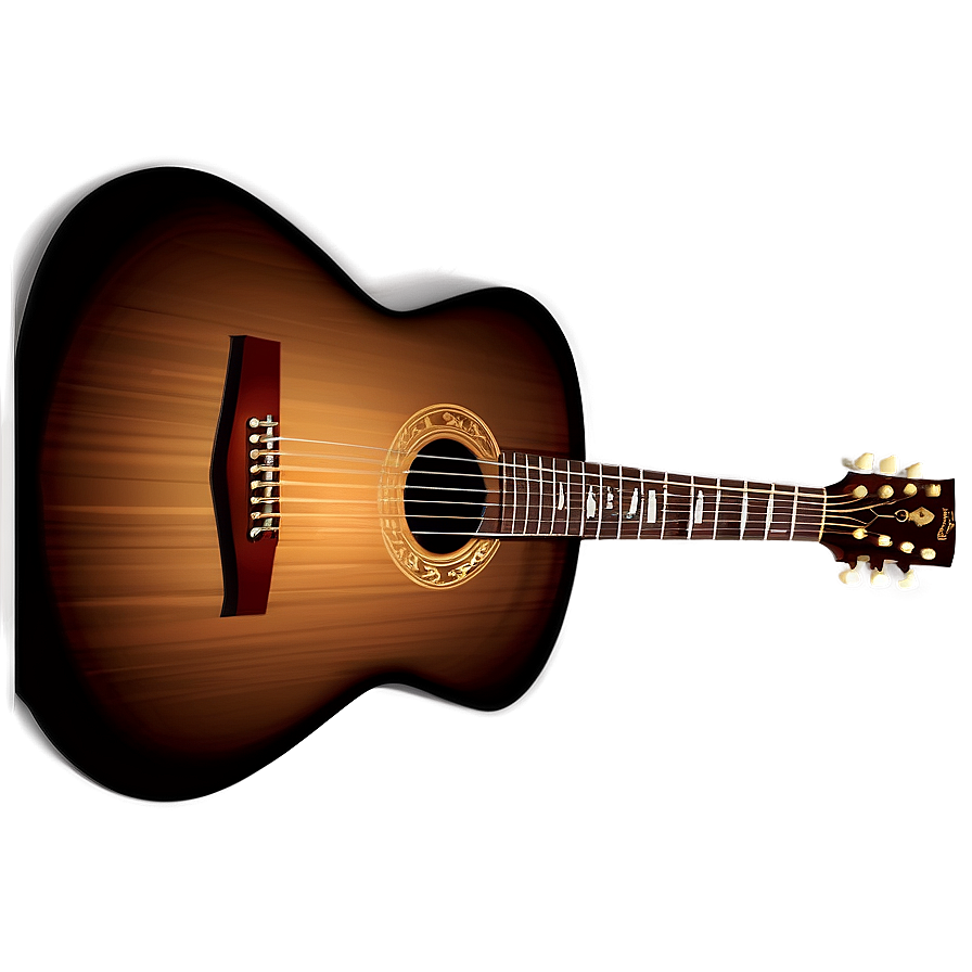 Acoustic Guitar Vector Png Xpj68