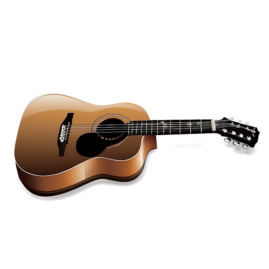 Acoustic Guitar Vector Png Yry68