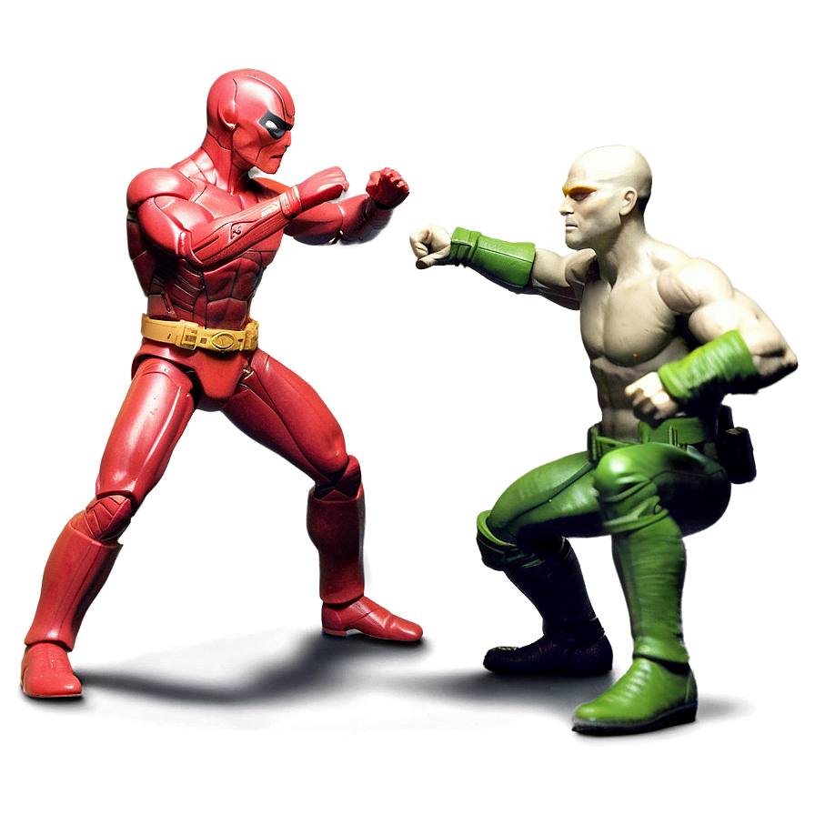 Action Figure Battle Pose Png Vse89