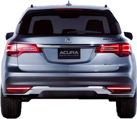 Acura M D X Prototype Rear View