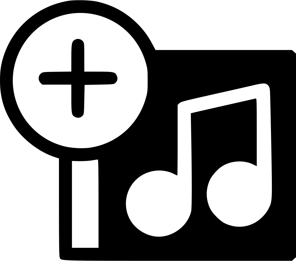 Add Music Icon Graphic