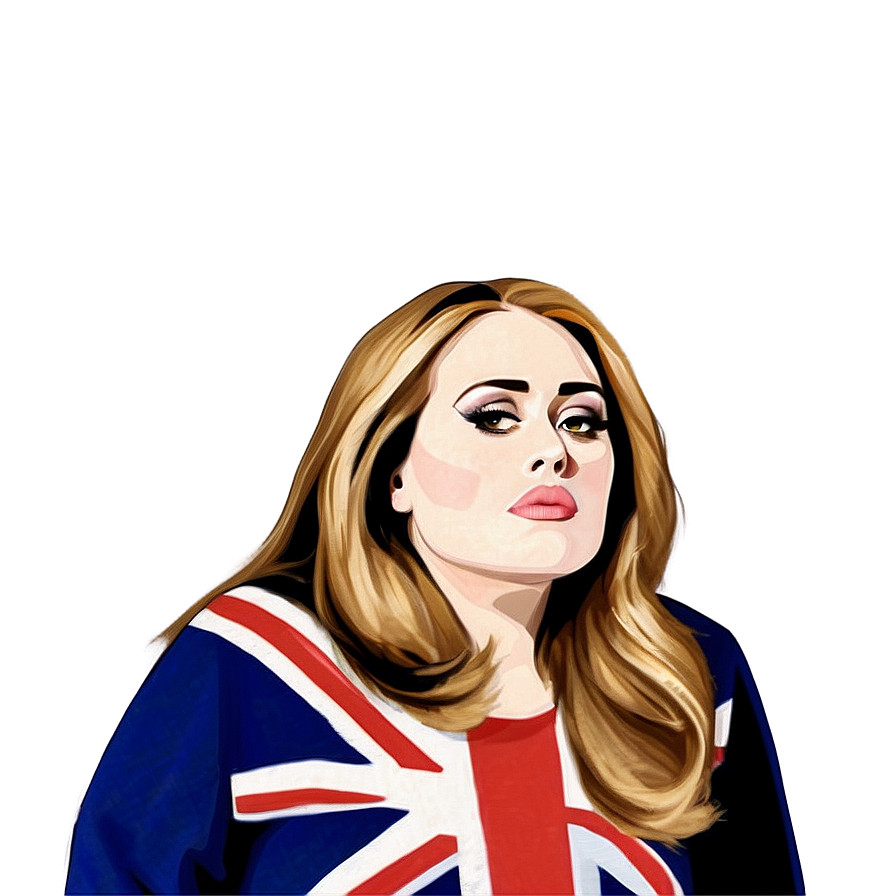 Adele British Flag Png Xvp