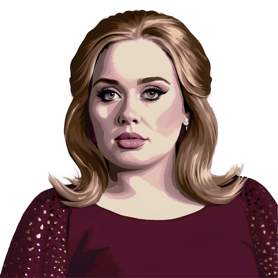 Adele Hair Style Png 99