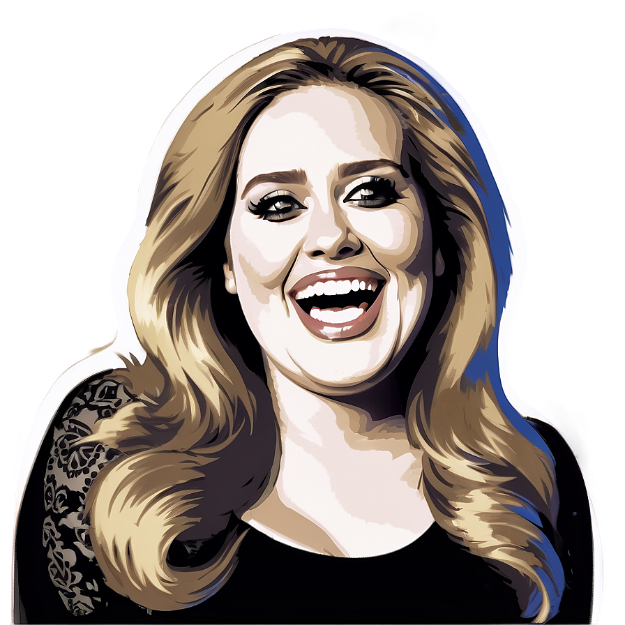 Adele Laughing Png Xpm28