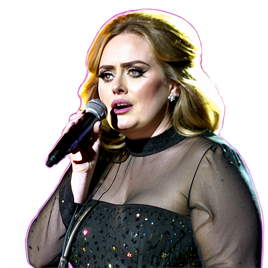 Adele Live Performance Png Nkm