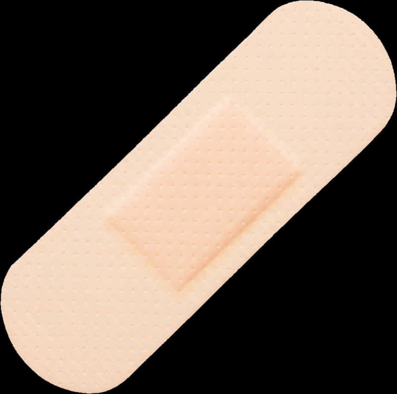 Adhesive Bandage Black Background