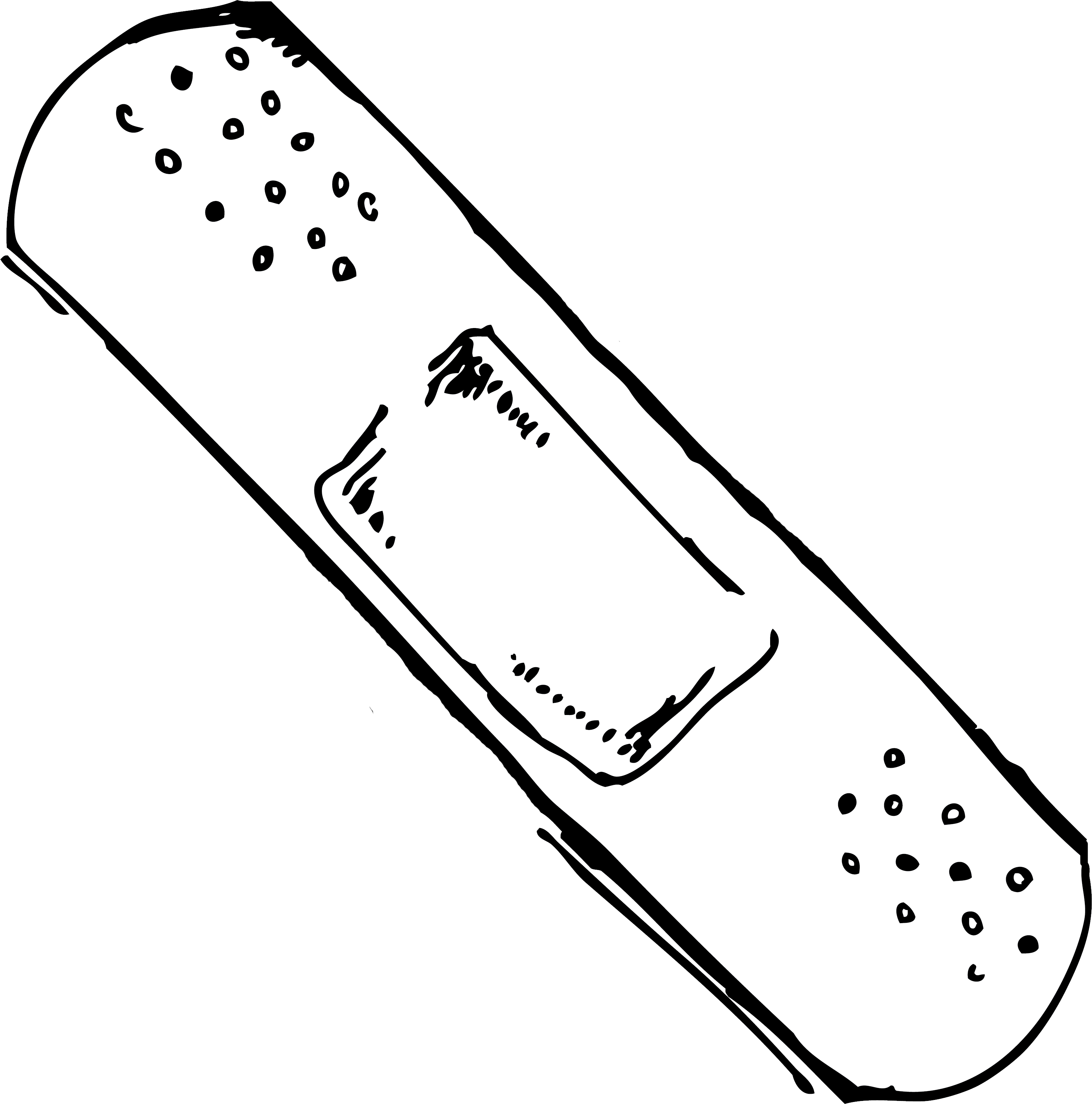 Adhesive Bandage Illustration