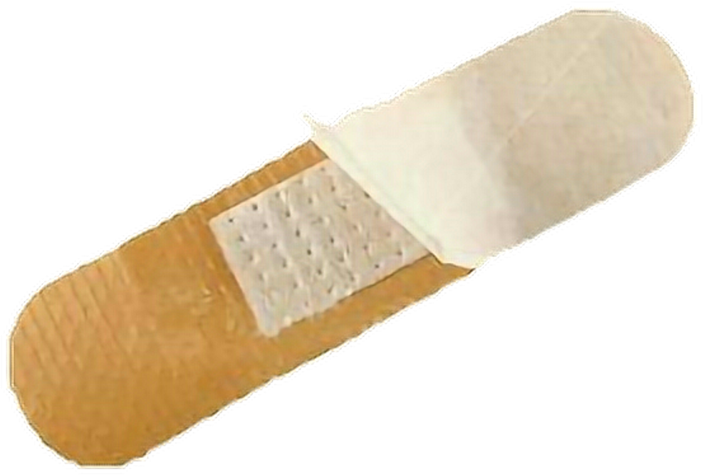 Adhesive Bandageon Transparent Background