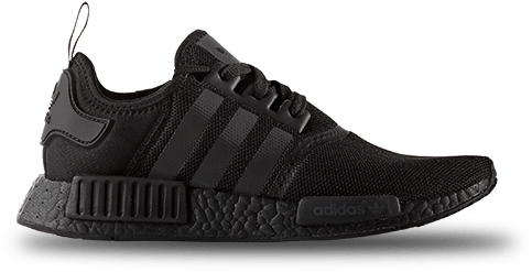 Adidas Black Sneaker Profile