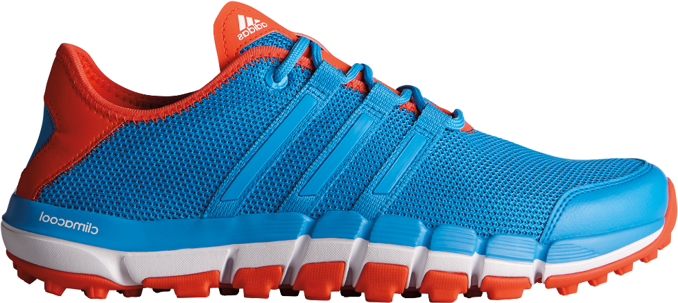 Adidas Blue Orange Running Shoe