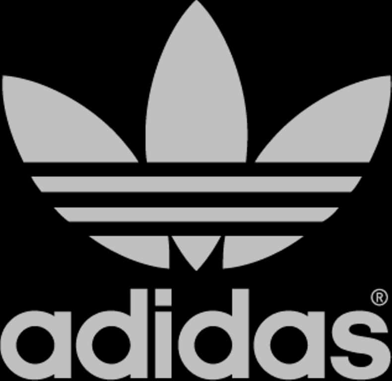 Adidas Trefoil Logo Blackand White