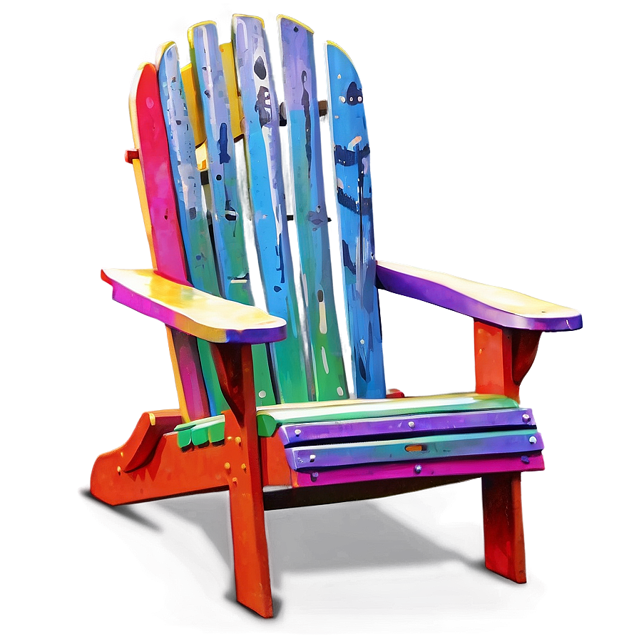 Adirondack Chair Under Tree Png 46