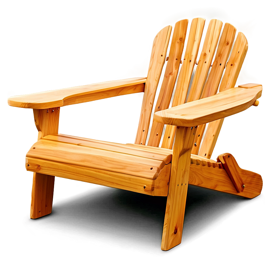 Adirondack Chair With Table Png 10