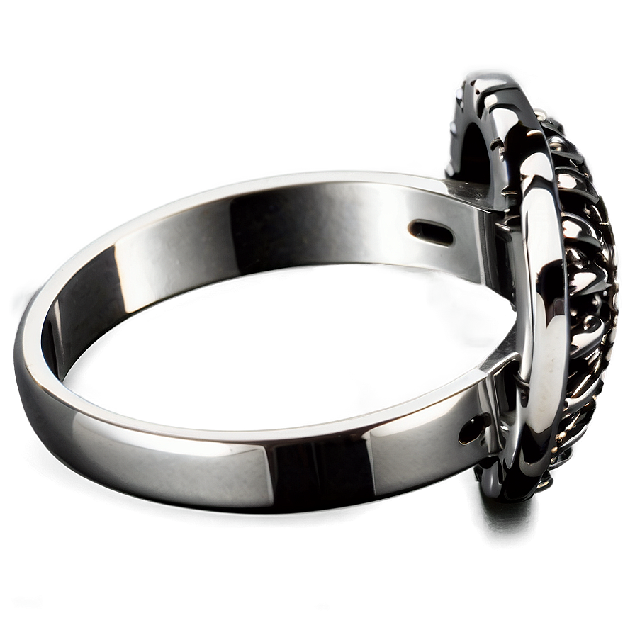 Adjustable Metal Ring Png 06282024