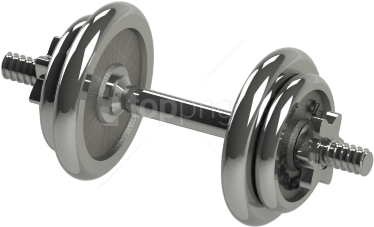 Adjustable Steel Dumbbell3 D Render