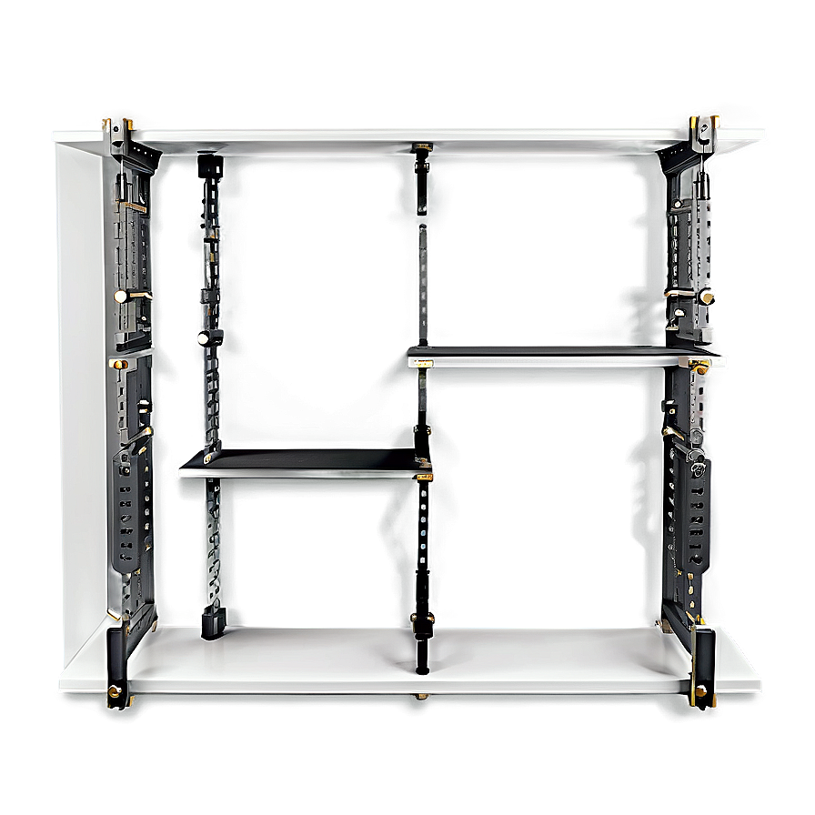 Adjustable Wall Shelf System Png 13