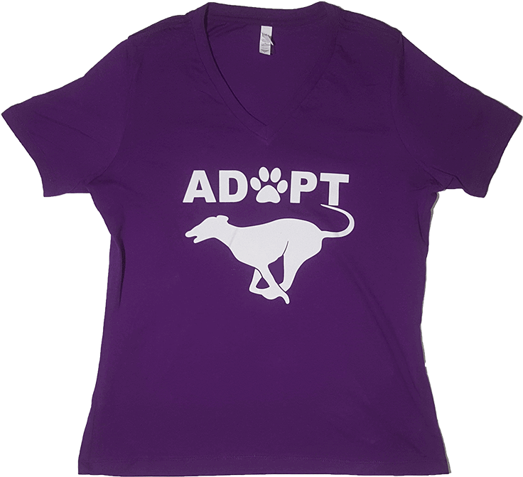 Adopt Greyhound T Shirt Design