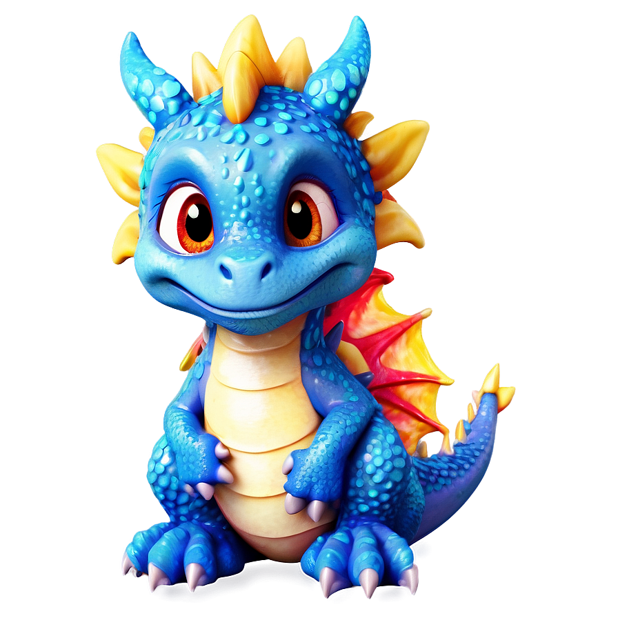 Adorable Baby Dragon Png 06262024