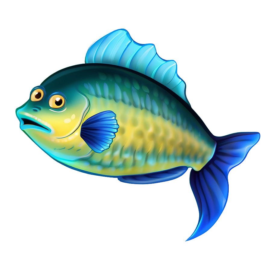 Adorable Cartoon Fish Png Ybi