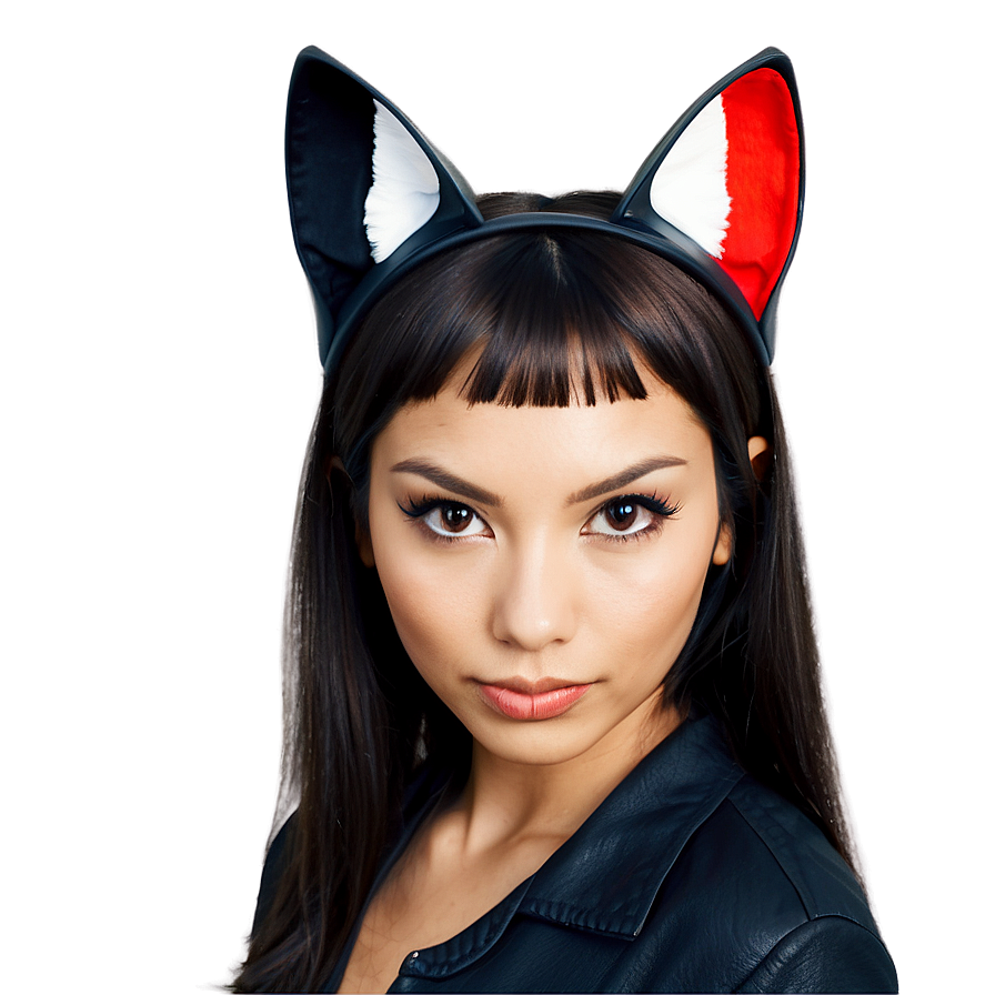 Adorable Cat Ear Artwork Png 39