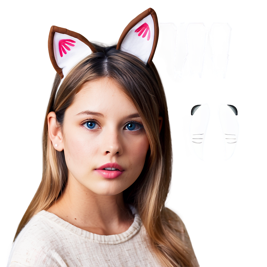 Adorable Cat Ears Clip Png Jbw