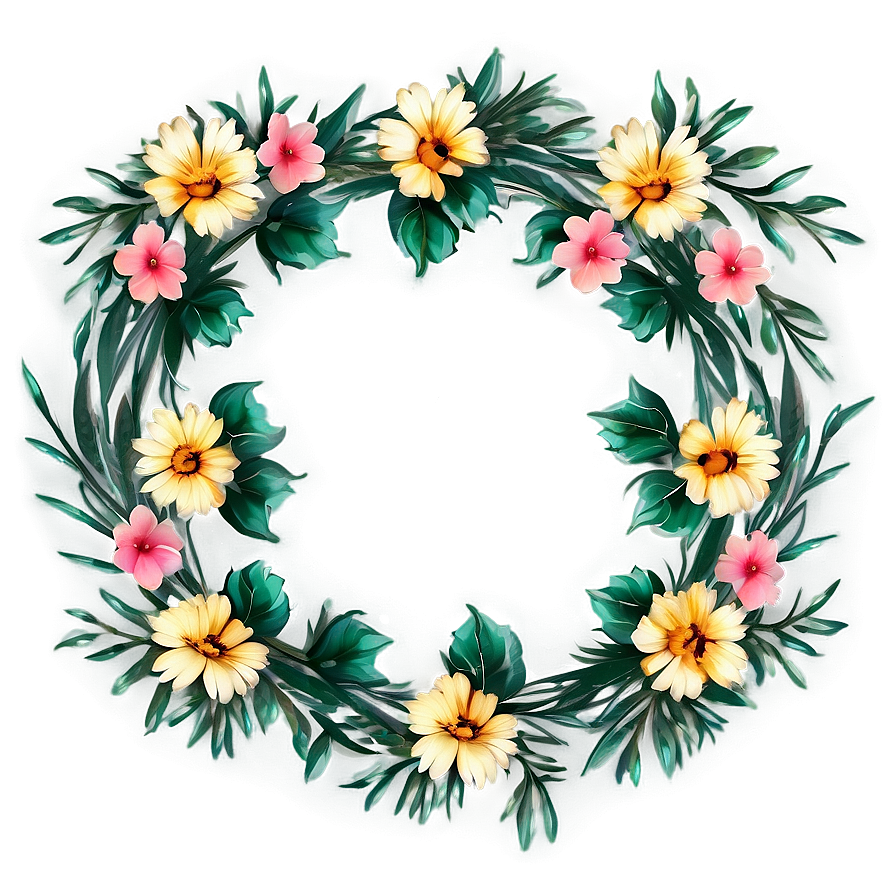 Adorable Floral Design Png Wya97