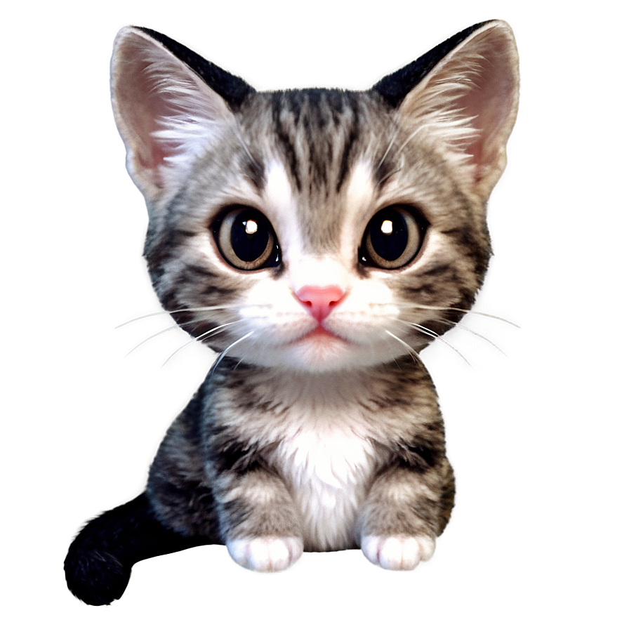 Adorable Kawaii Cat Png 06242024