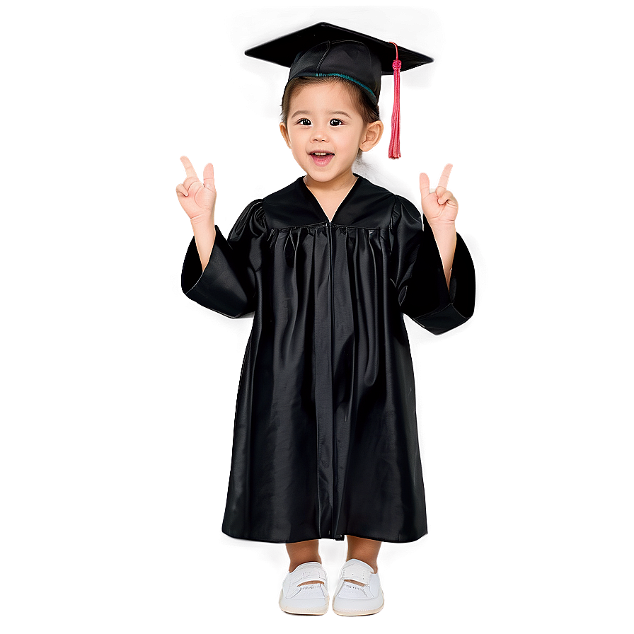 Adorable Kindergarten Cap And Gown Png 92