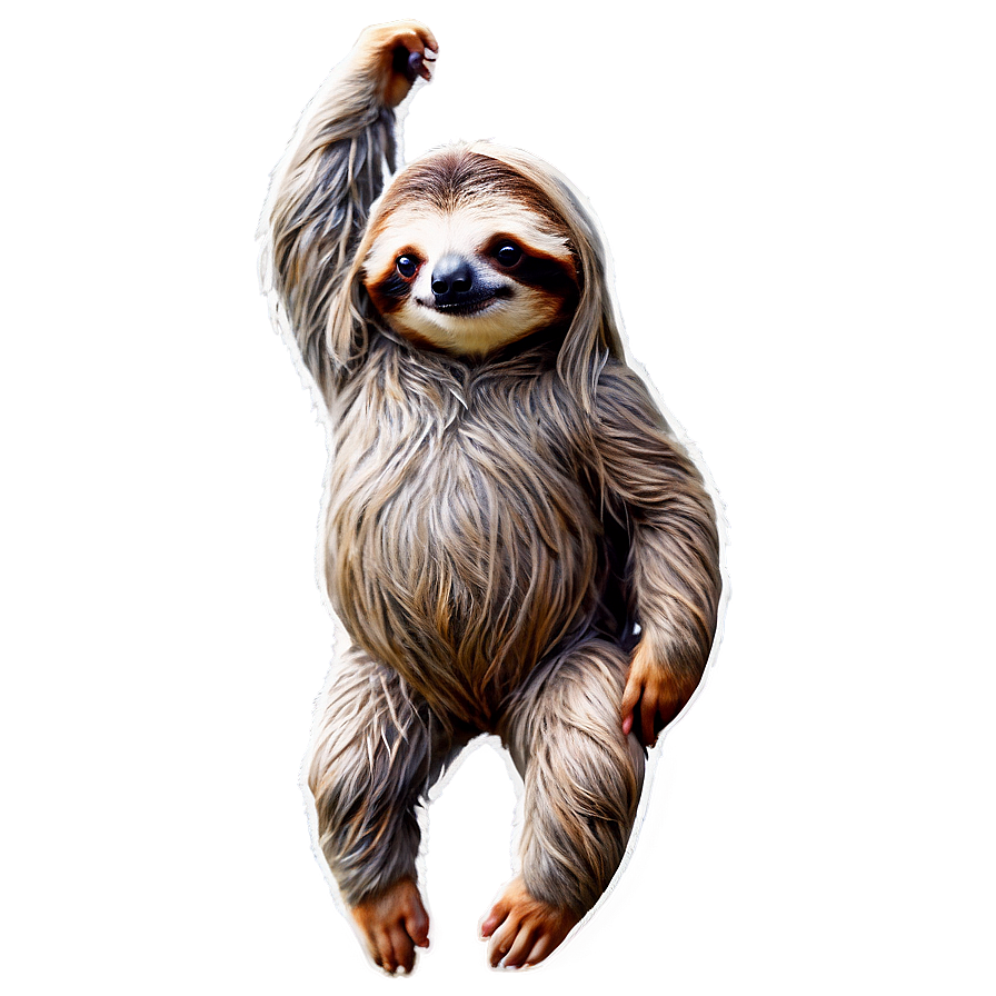 Adorable Sloth Png 06112024