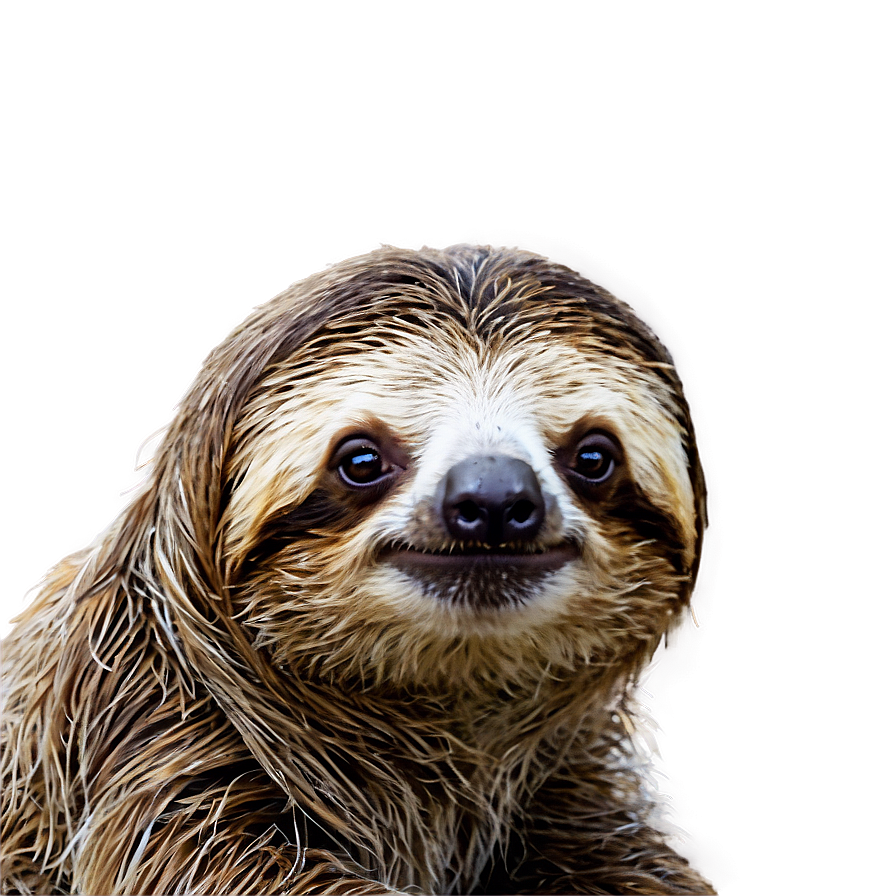 Adorable Sloth Png 06112024