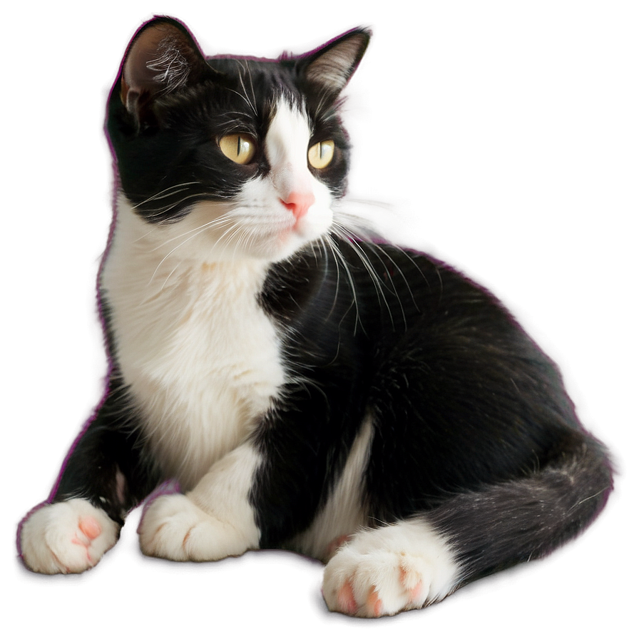 Adorable Tuxedo Cat Picture Png Ysa65