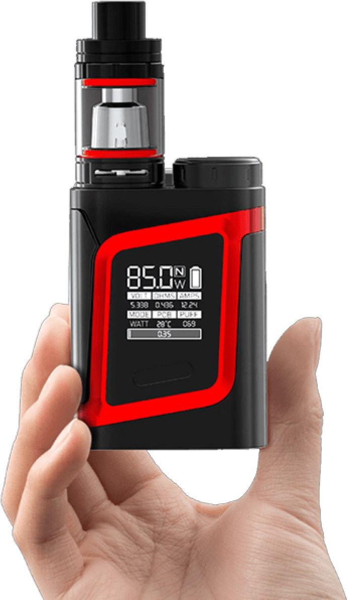 Advanced Box Mod Vape In Hand