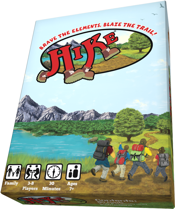 Adventure Board Game Hike Cover Art