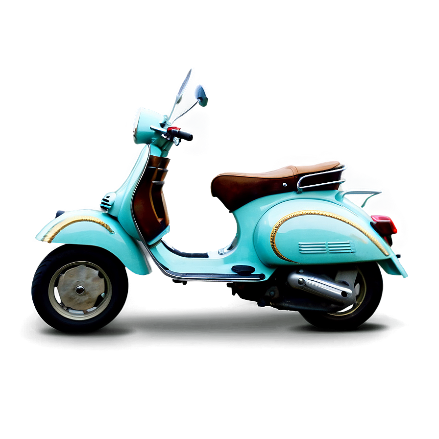 Adventure Vespa With Luggage Png 06252024