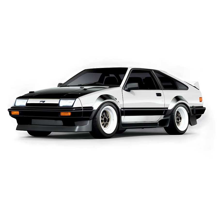 Ae86 Action Shot Png Iyc