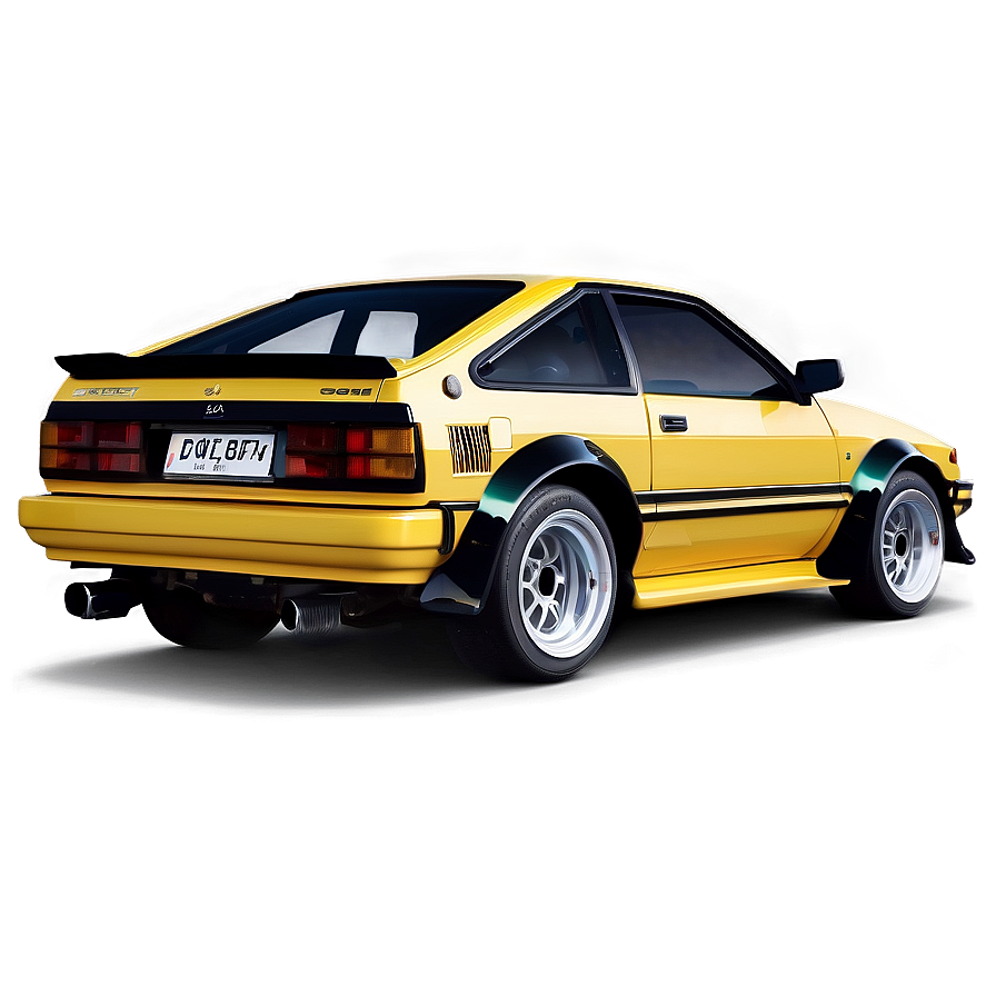 Ae86 Action Shot Png Kxj