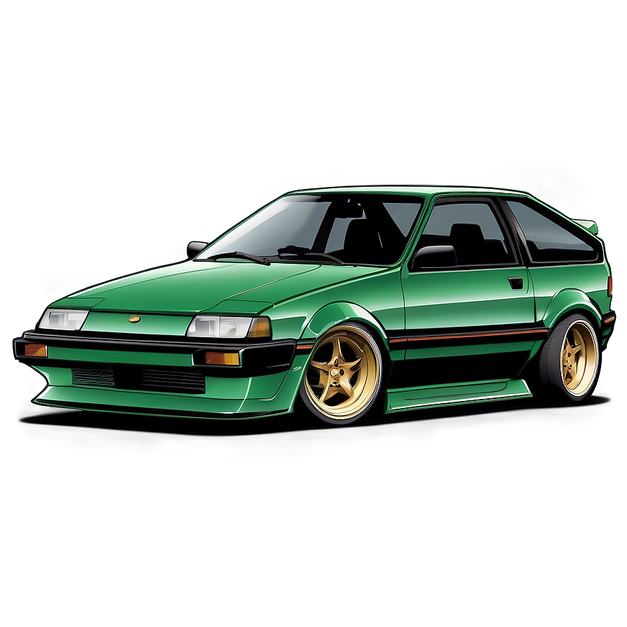 Ae86 Automobile Art Png 40