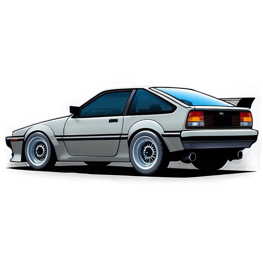 Ae86 Classic Outline Png 59