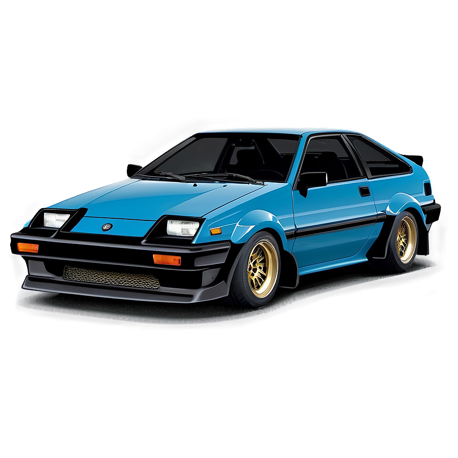 Ae86 Compact Car Png 06242024