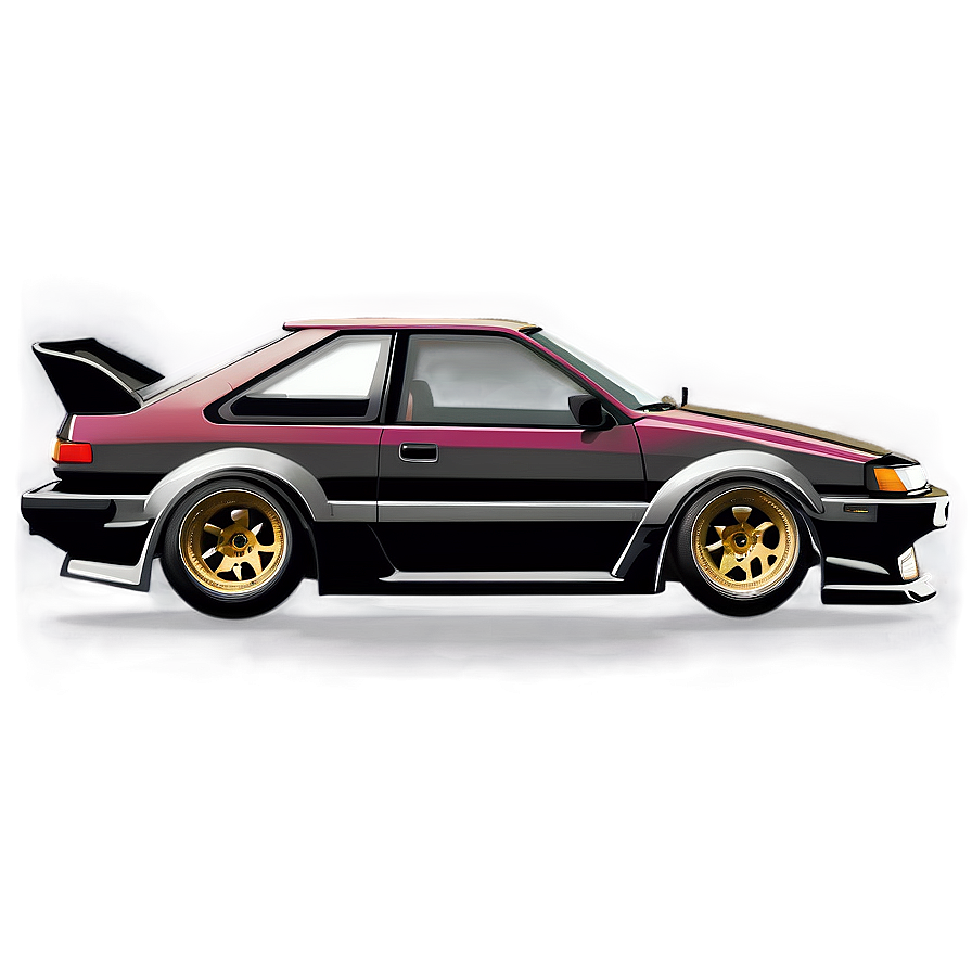 Ae86 Drifting Scene Png Bjc