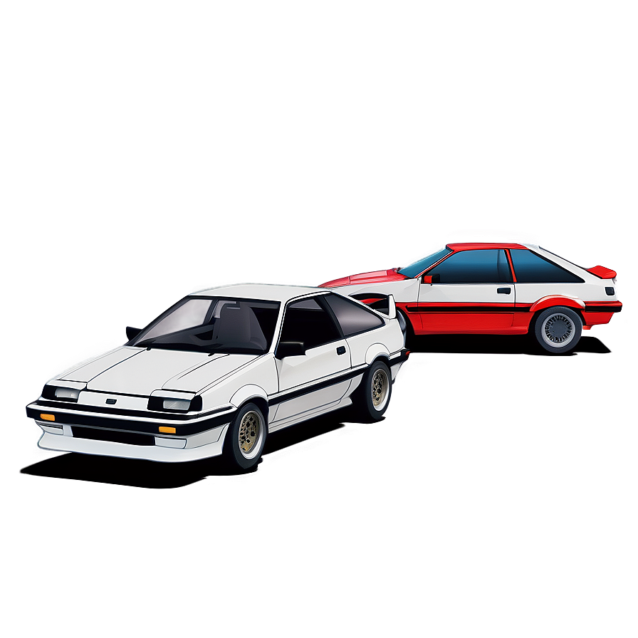 Ae86 Drifting Scene Png Dnr