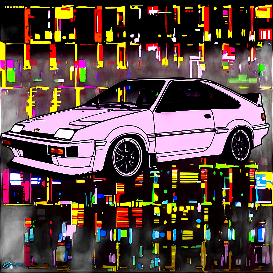 Ae86 Outline Graphic Png 81